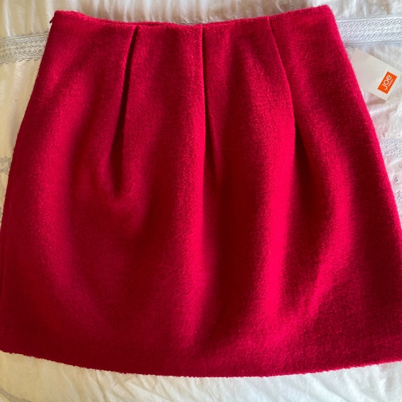 NWT JOE FRESH vintage c. 2009 Wool blend Mini Skirt - Picture 2 of 5